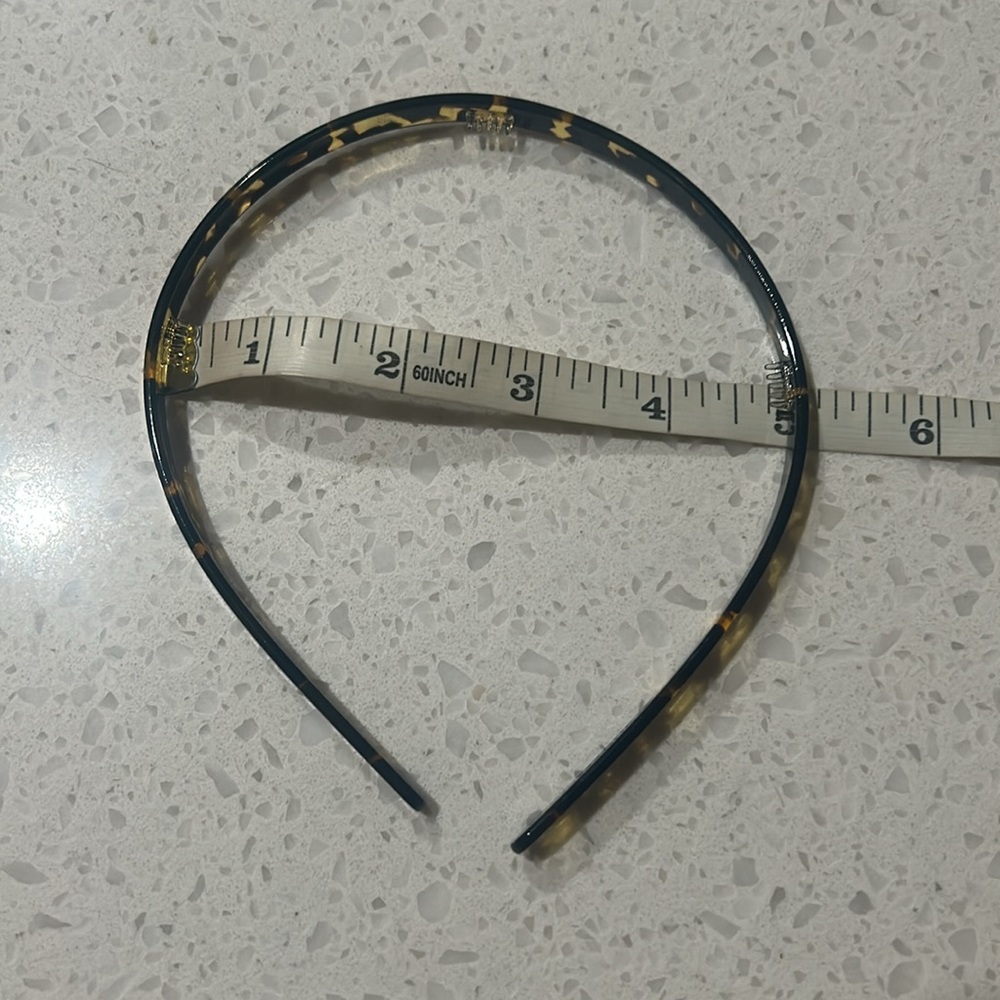MACHETE Ultralight Thin Headband in Dark Tortoise - Picture 5 of 6